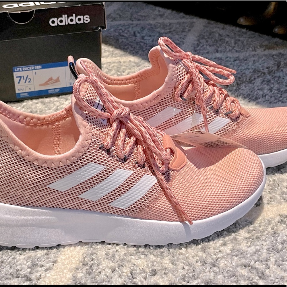 Adidas Lite Racer RBN, Women’s 7.5, Pink - NWT